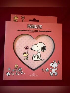 Snoopy LED Compact Mirror